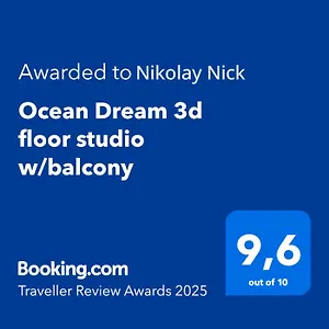 Apartment Ocean Dream 3d Floor W/balcony